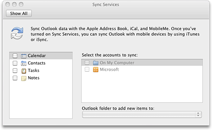 Sync outlook for mac with iphone